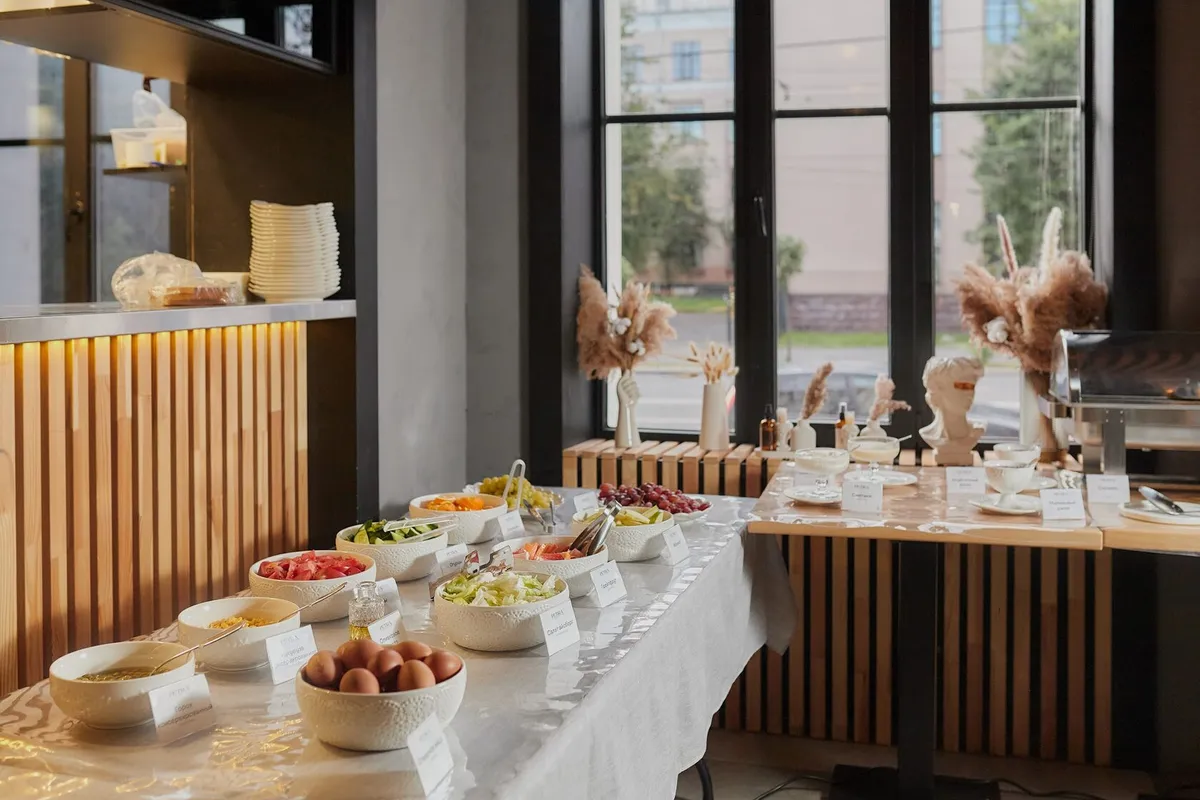 BOTTEGA — интерьер ресторана